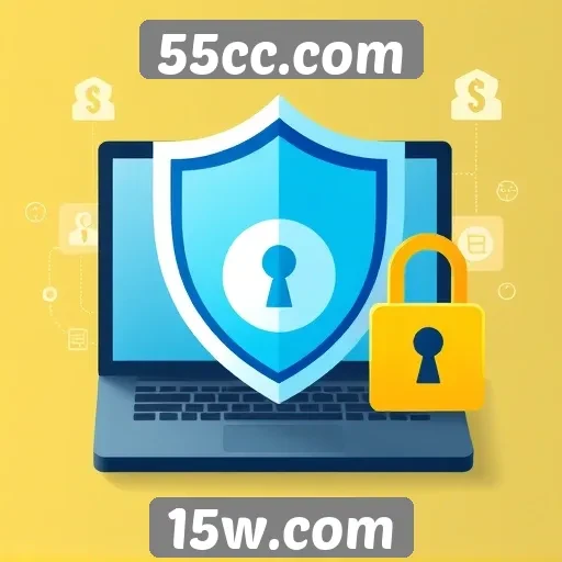Recursos de segurança no site 55cc.com